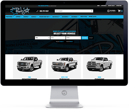 web shop manager automotive ecommerce