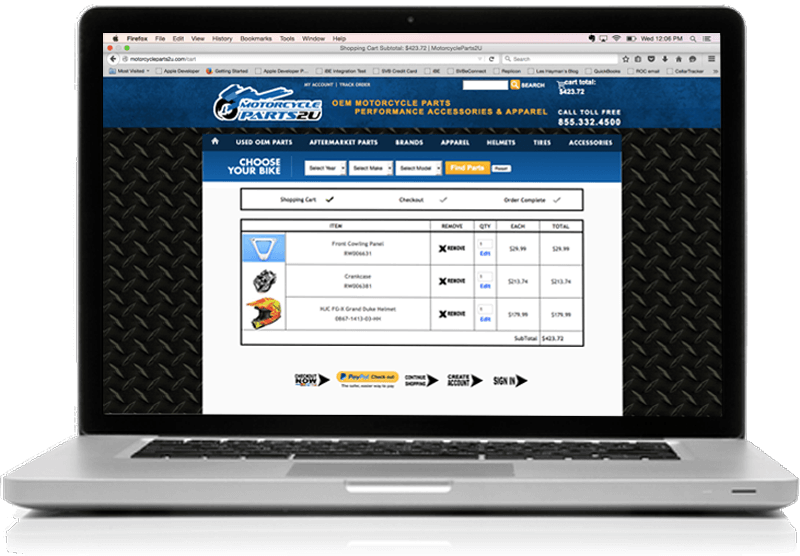 auto parts ecommerce websites