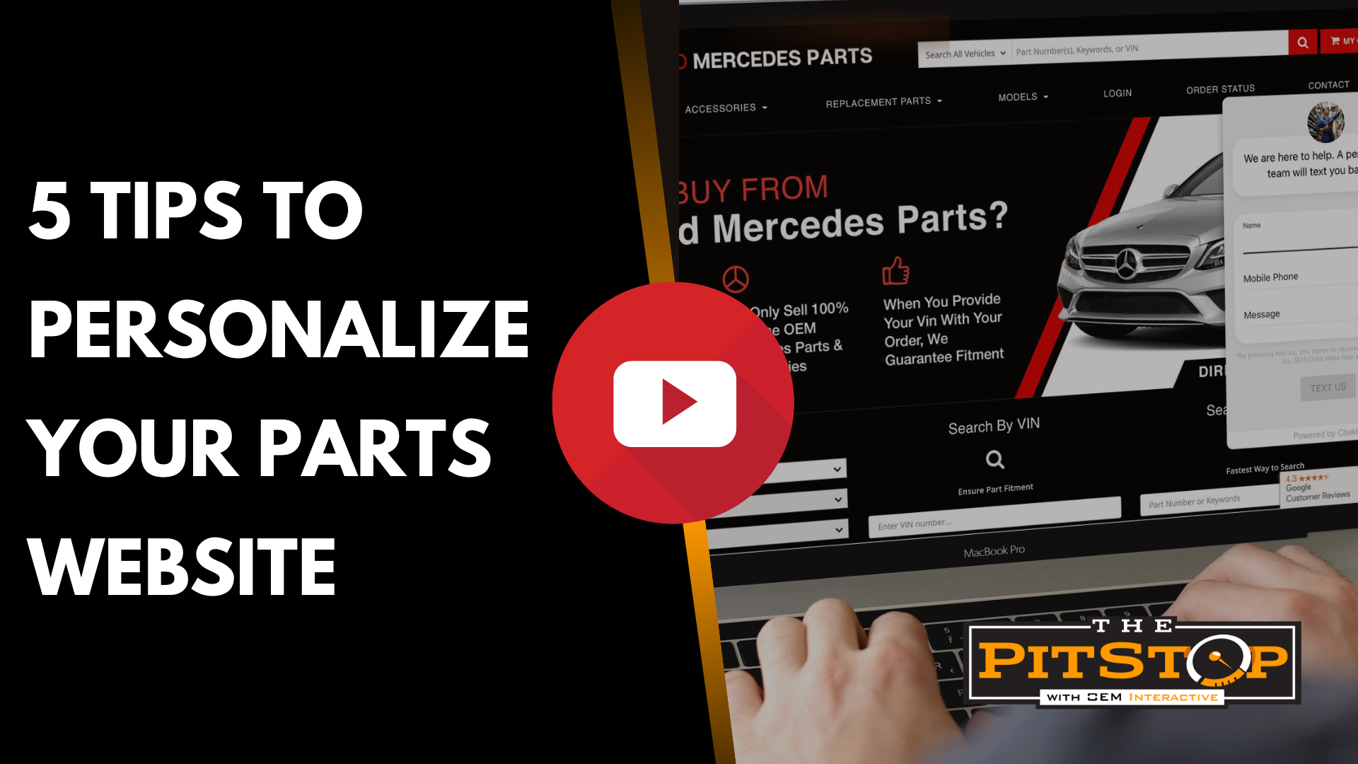 5 Ways to Personalize Your Parts site to Stand Out From the